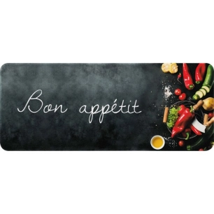 Tapis de cuisine 50 x 120 cm - Bon Appétit - IDMAT