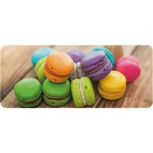 Tapis decor de cuisine macarons minis 50x120 cm - IDMAT