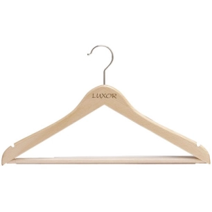 Cintre luxor girl plat naturel verni bad 41 cm - MONDEX