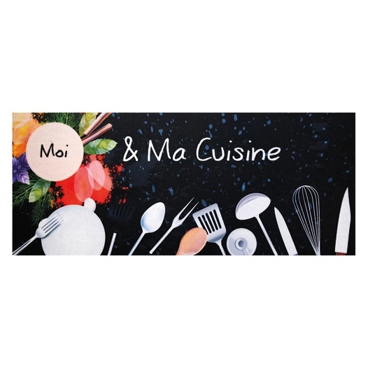 Tapis cuisine 50x120 cm ma cuisine - IDMAT