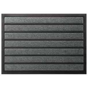 Tapis Combi'absorbant Gris 60 x 90 cm - IDMAT