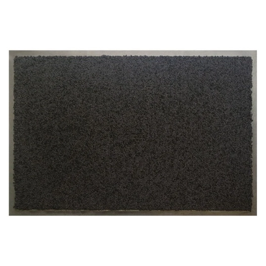 Tapis queyras 60x80 cm noir - IDMAT