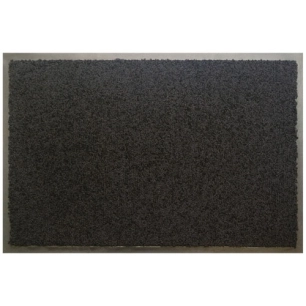 Tapis queyras 60x80 cm noir - IDMAT