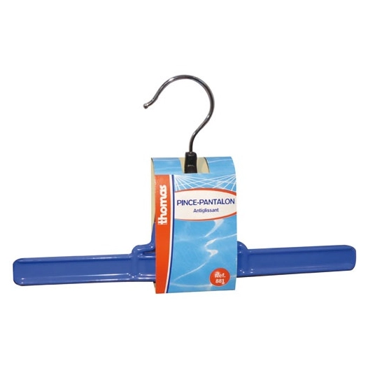 Cintre antidérapant barrette - THOMAS