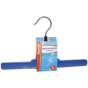 Cintre antidérapant barrette - THOMAS