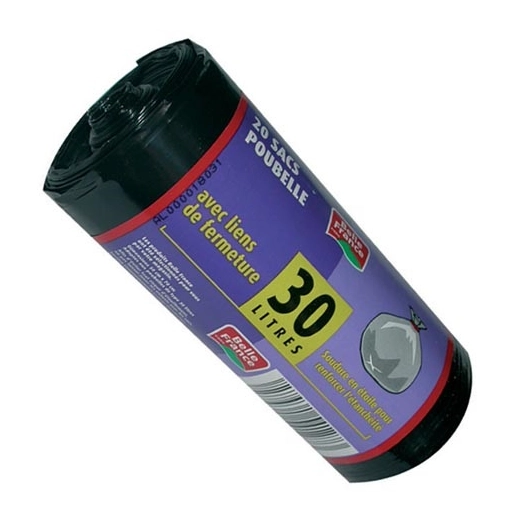 Sac poubelle belle france 20sacs 30l - BELLE FRANCE