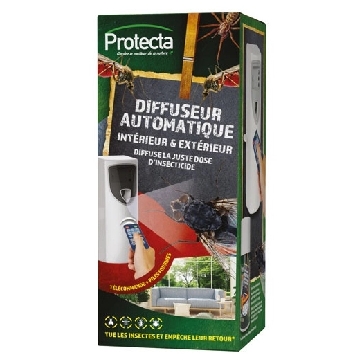 Diffuseur d' aérosols automatique au pyrèthre végétal - PROTECTA