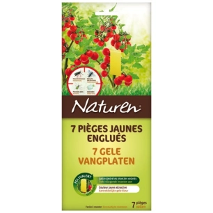 Anti puceron biologique pièges englués x7 /nc - NATUREN