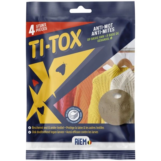 Titox antimites geraniol 4 crochets - RIEM