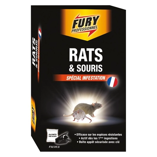 Fury rats souris sachets 7x20g - FURY