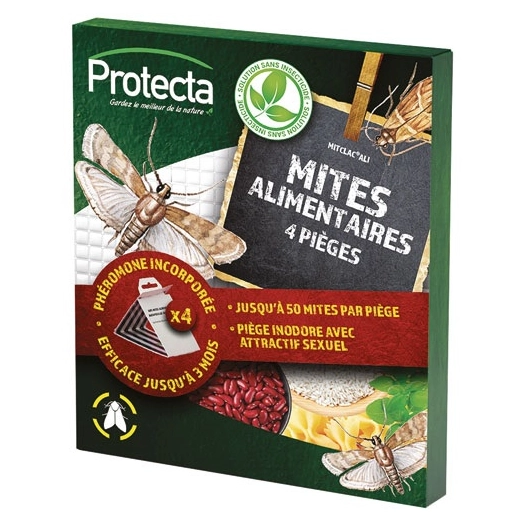 Mit'clac antimite alimentaire 4pieges p412 - PROTECTA