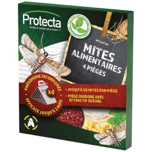 Mit'clac antimite alimentaire 4pieges p412 - PROTECTA