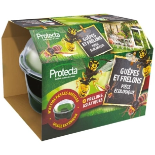 Piège à guêpes et frelons écologique 2,4 L - PROTECTA