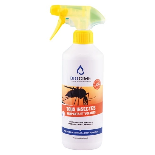 Insecticide pulvérisateur - tous insectes - 500 mL - BIOCIME