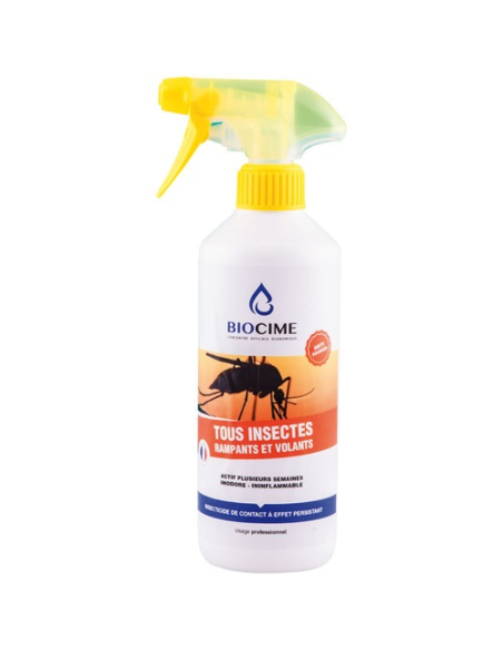 Insecticide pulvérisateur - tous insectes - 500 mL - BIOCIME