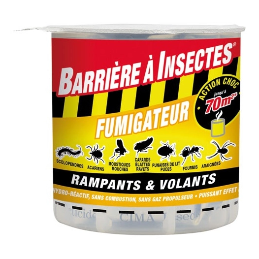 Insectes volants rampants fumigène 10g /nc - BARRIERE A INSECTES