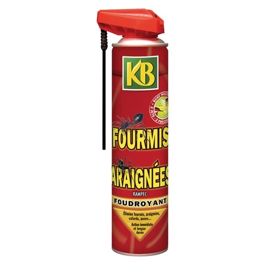 Anti fourmis araignées kb aérosol 400ml /nc - KB