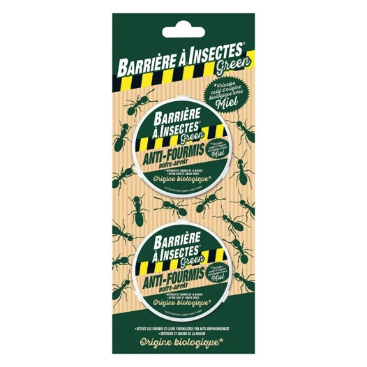 Anti fourmis boite appât base spinosad x2 /nc - BARRIERE A INSECTES