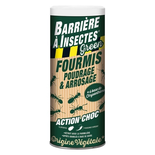 Anti fourmis poudrage pyrèthre végétal 300g /nc - BARRIERE A INSECTES