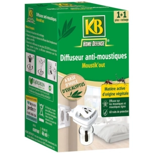 Diffuseur anti-moustiques sans insecticide /nc - KB HOME DEFENSE