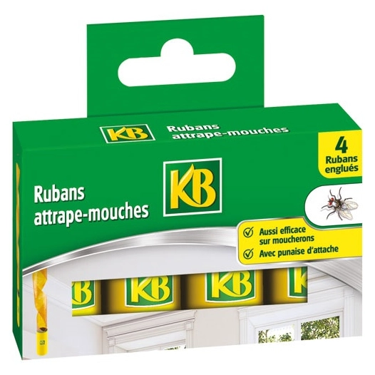 Ruban attrape-mouches x4 /nc - KB