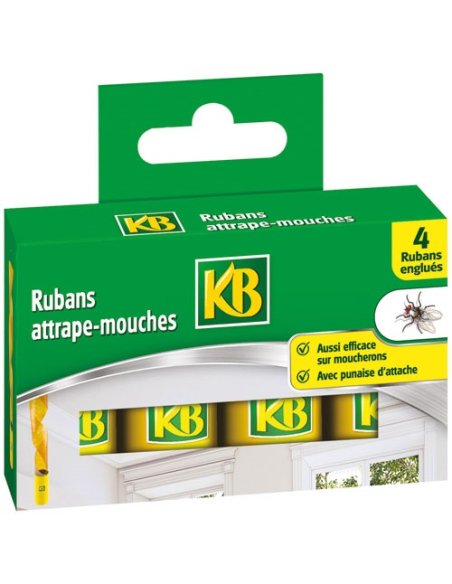 Ruban attrape-mouches x4 /nc - KB
