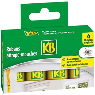 Ruban attrape-mouches x4 /nc - KB