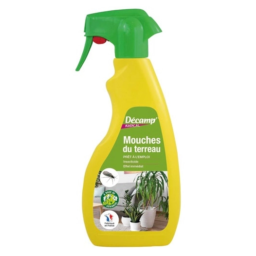 Pulvé. prêt à l'emploi spécial mouches des terreaux 0.5l - DECAMP