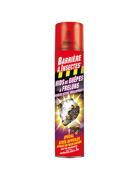 Mousse nids guêpes frelons 300ml /nc - BARRIERE A INSECTES