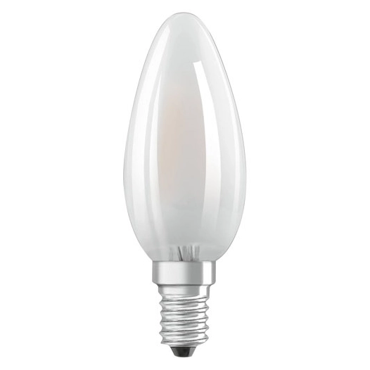 Led flamme verre déepoli 4w e14 chaud boite de 2 - OSRAM