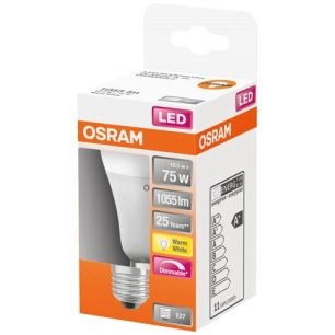 Led standard dépolie radiateur variable 10.5w e27 ch bte 1 - OSRAM