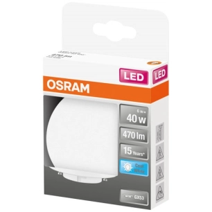 Led verre dépoli 6w gx53 froid boite 1 - OSRAM