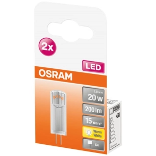 Led capsule clair 1.8w g4 chaud boite de 2 - OSRAM
