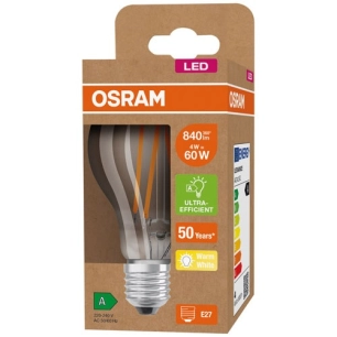 Led standard clair filament 4w e27 blanc chaud - OSRAM