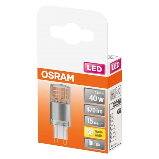 Led capsule clair 3.8w g9 chaud boite de 1 - OSRAM