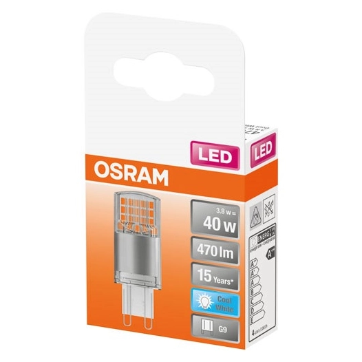 Led capsule clair 3.8w g9 froid boite de 1 - OSRAM