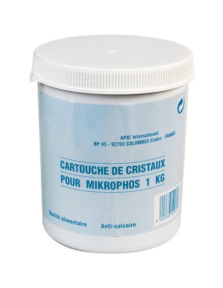 Cartouche Mikrophos Bleue Protection anti-tartre et corrosion - Apic