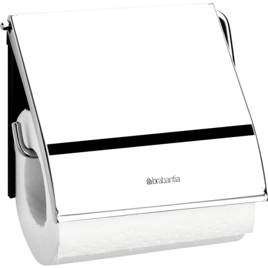 porte rouleau brilliant steel