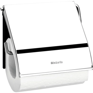 porte rouleau brilliant steel