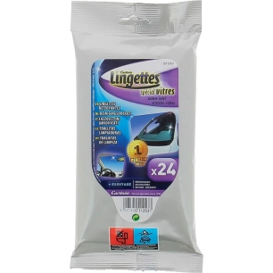 sachet 24 lingettes vitres