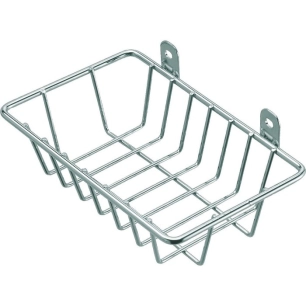 porte savon mural fil chrome