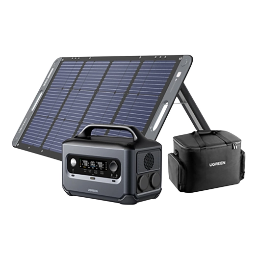 Pack complet station d'énergie 1200 Watts + panneau solaire 200 watts + sacoche - UGREEN