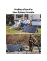 Pack complet station d'énergie 1200 Watts + panneau solaire 200 watts + sacoche - UGREEN