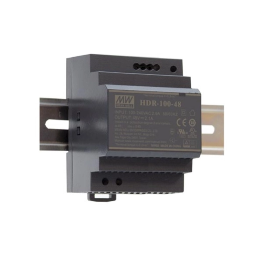 alimentation - 1 sortie - 100 w - 12 v 7.5 a - montage sur rail din - pour usage industriel