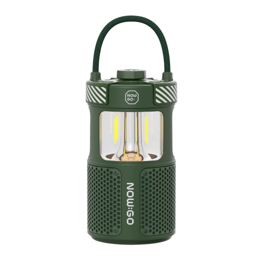 Lampe / Enceinte De Camping Rechargeable Follow Light F1 Verte - Now:Go