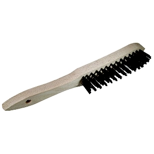 brosse a manche bois 4 rangs