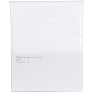 rideau textile blc 180 x 200