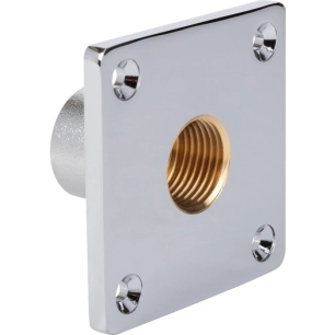 kit fix. ext. f1/2-f1/2 chrome