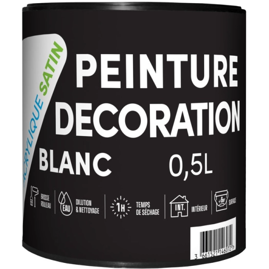 tdp peint. acrylique sat. 0.5l