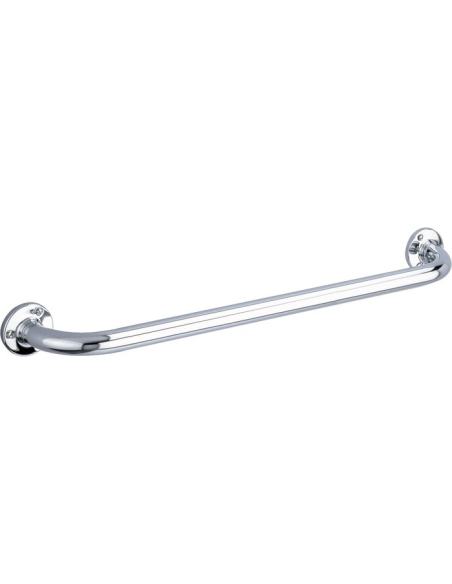 Barre d'appui Inox Eco 600mm Sécurité et durabilité pour salle de bain - Delabie